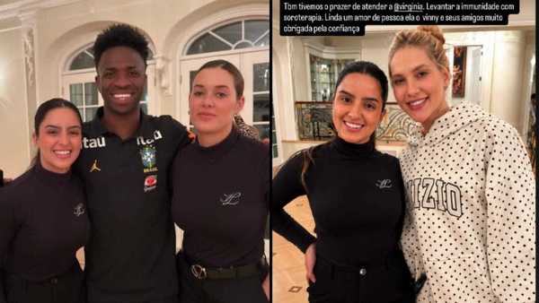 Vini Jr. e Virginia fazem soroterapia 'juntos' e web aponta reconciliação
