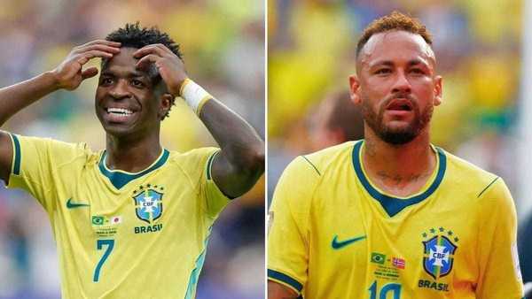 Por onde andam Vini Jr. e Neymar após eliminação da Copa do Mundo?