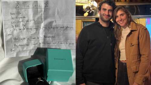 Bia Haddad é pedida em casamento com carta escrita por noivo na infância