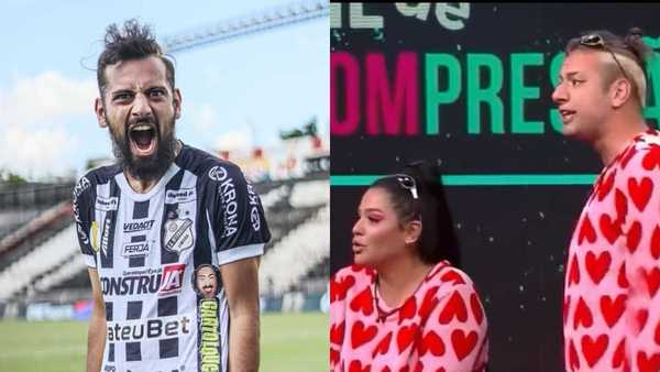 Cartolouco esteve em reality de casais com ex que o denunciou por agressão