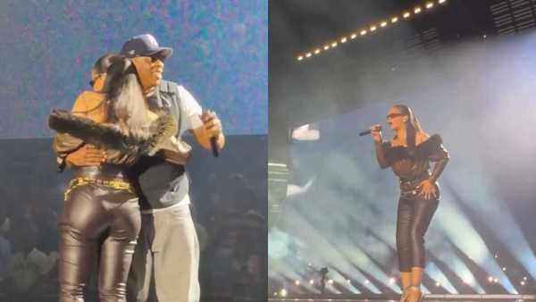 Rihanna surpreende e volta aos palcos em show de Jay-Z em Nova York