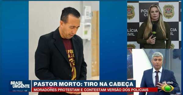 Pastor morre em ação policial em SP; moradores protestam