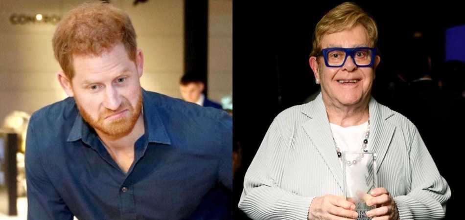 Elton John se irrita com Príncipe Harry: 'Não sou caixa eletrônico'
