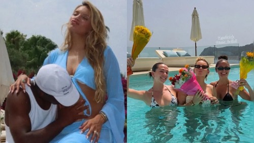 Endrick e Raphinha presenteiam esposas com bolsas de luxo durante férias em Ibiza