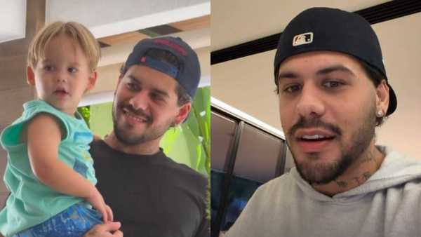 Zé Felipe é criticado após incentivar filho a falar 'pau nas meninas'