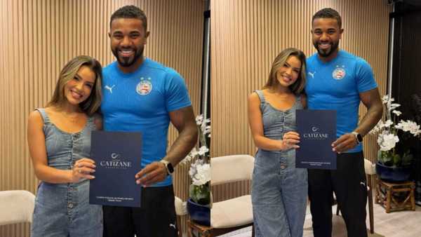 Davi Brito se casa três meses após oficializar namoro: 'Apenas o começo'