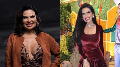 Ex-banheira do Gugu, Solange Gomes surge irreconhecível aos 53 anos