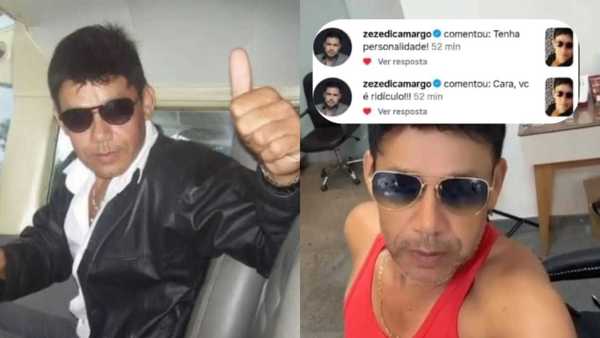 Sósia de Zezé Di Camargo é chamado de ridículo pelo cantor: 'Chateado'