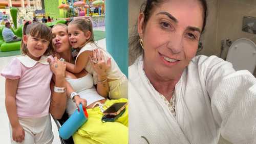 Mãe de Virginia aproveita cirurgia das netas para fazer exames; entenda