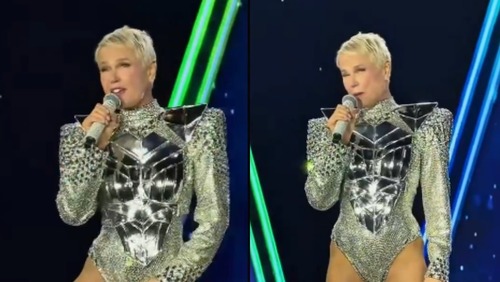 Em 2º show da turnê, Xuxa ironiza polêmica sobre virilha: "Não vão ver"