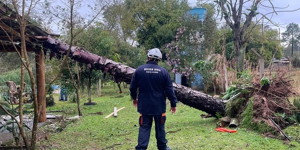 Sul, Sudeste e Centro-Oeste têm alerta para tempestades e vendavais