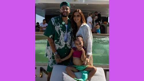 Bruna Biancardi mostra dia de folga com Neymar em iate de R$ 120 milhões