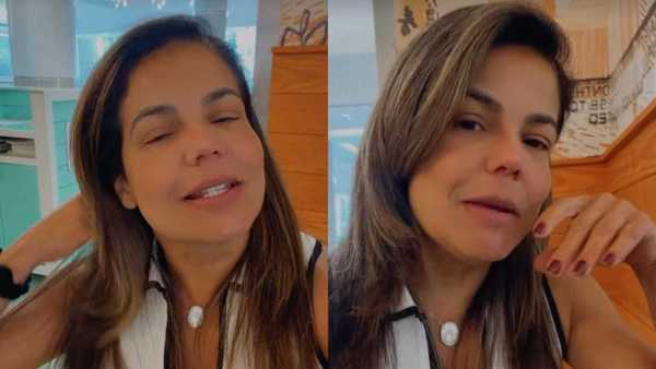 Nivea Stelmann passa por momentos de tensão em voo: 'Ficamos presas'