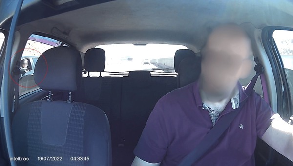 Justiça mantém preso CAC flagrado atirando contra carro de motorista de app