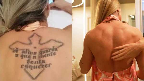 Juju Salimeni mostra resultado de remoção de tatuagem que durou 10 anos
