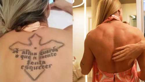 Juju Salimeni mostra resultado de remoção de tatuagem que durou 10 anos