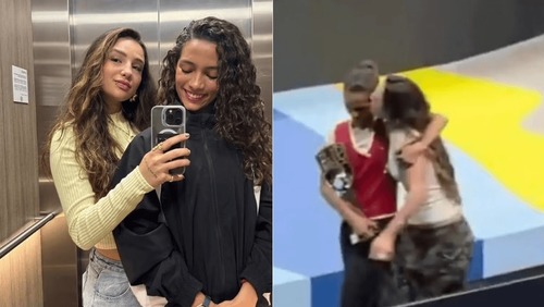 VÍDEO: Rayssa Leal beija namorada após vitória em competição de skate