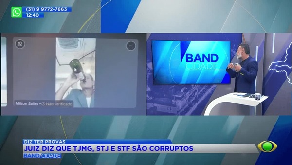 Juiz é flagrado bebendo no bico em garrafa de vinho em audiência