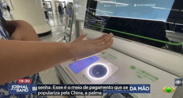 Brasil testa pagamento com a palma da mão; serviço está previsto para 2027