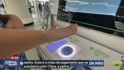 Brasil testa pagamento com a palma da mão; serviço está previsto para 2027