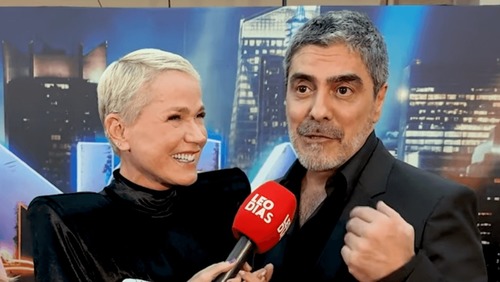 Xuxa ironiza Junno na Dança dos Famosos: “Ombro, joelho e pé vão doer”