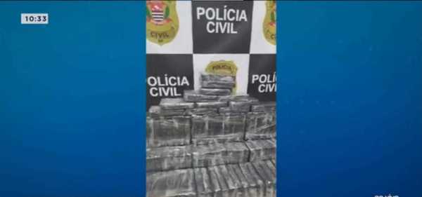Polícia apreende 140 kg de pasta de cocaína em caminhão que descarregou em Ribeirão Preto