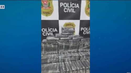 Polícia apreende 140 kg de pasta de cocaína em caminhão que descarregou em Ribeirão Preto