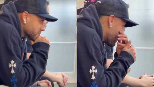 Neymar explica choro em balé de Mavie: “Sempre quis ser pai de menina”