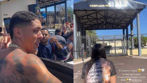 Amigos e esposa celebram soltura de Buzeira: 'Deus é bom'
