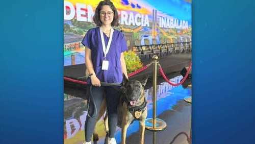 Veterinária atacada por cão do Senado segue internada em estado grave