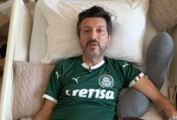 Lito Sousa aparece pela 1ª vez após diagnóstico e faz apelo por tratamento