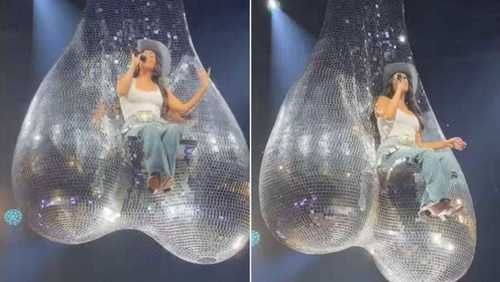 Cenário curioso chama atenção em show de estrela country: “Ninguém avisou?”
