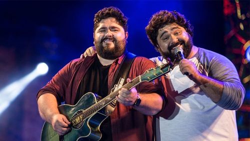Música na Band exibe show da dupla César Menotti e Fabiano nesta sexta-feira