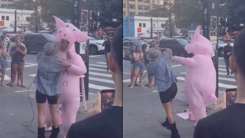 Porquinho da Paulista desabafa nas redes após sofrer assédio; veja vídeo!