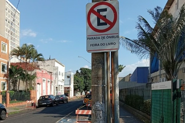 Ruas do Centro têm alterações temporárias no trânsito para a Feira Internacional do Livro