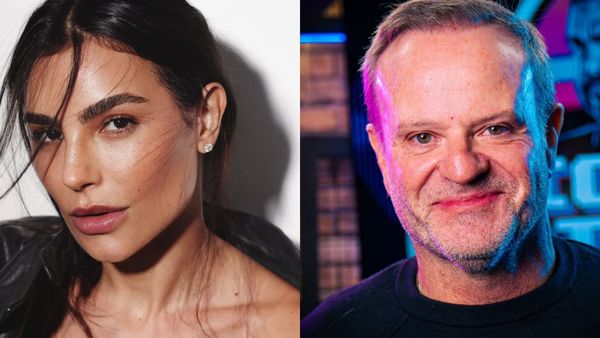 Cíntia Chagas confirma namoro com piloto Rubens Barrichello