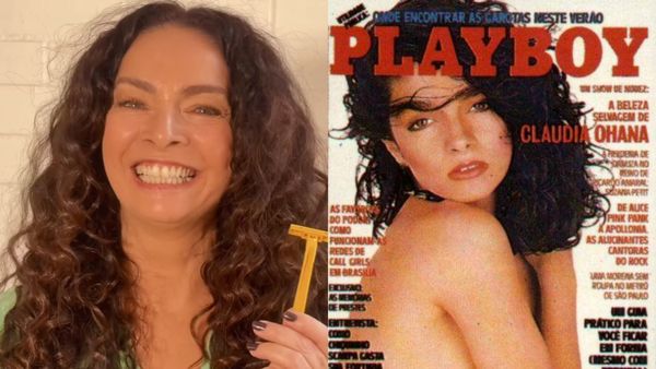 Claudia Ohana nega trend de 'cortar cabelo' e faz referência à Playboy de 85
