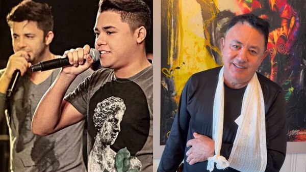 Pai de Cristiano e Felipe Araújo é atropelado pela própria caminhonete