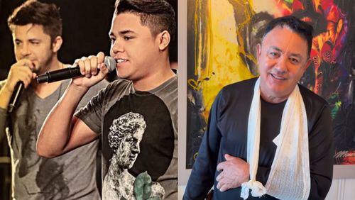 Pai de Cristiano e Felipe Araújo é atropelado pela própria caminhonete