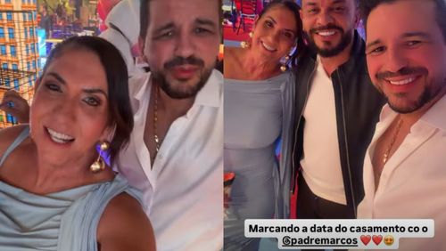 Mãe de Virginia anuncia casamento com artista 21 anos mais novo
