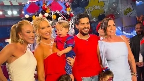 Poliana Rocha repercute ausência de Leonardo na festa de aniversário do neto