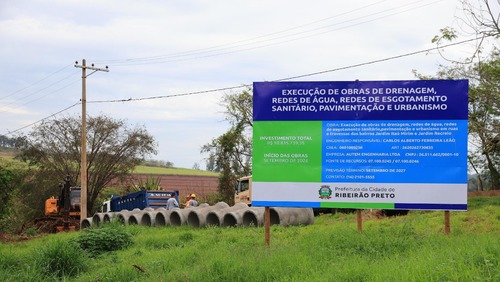 Prefeitura inicia obras de infraestrutura no Jardim Recreio e Jardim Itaú Mirim