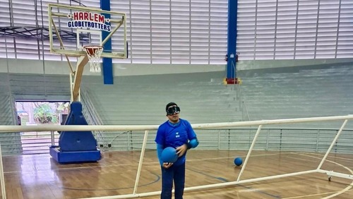 Inscrições abertas para aulas gratuitas de Goalball para deficientes visuais