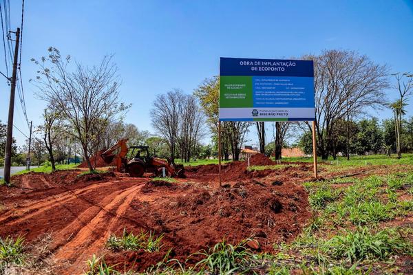 Prefeitura inicia obras de novo ecoponto no Ribeirão Verde
