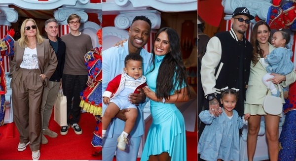 Thiaguinho e Carol Peixinho comemoram 1 ano de Bento com festa repleta de famosos