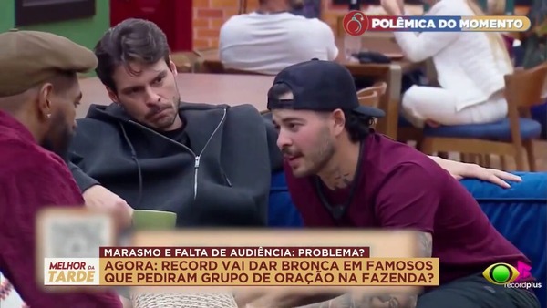 'A Fazenda' sofre críticas após peões sugerirem culto no reality