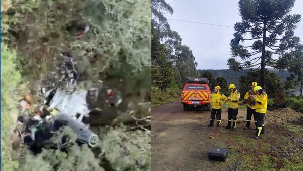 Dona de helicóptero que levava Rick lamenta acidente aéreo em SC