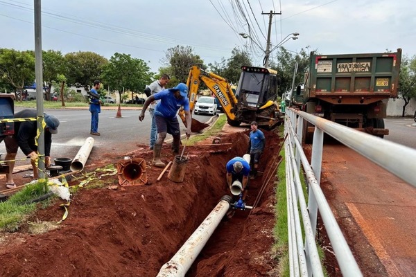 Saerp implanta nova rede de água no Parque Ribeirão Preto