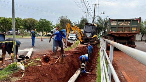 Saerp implanta nova rede de água no Parque Ribeirão Preto