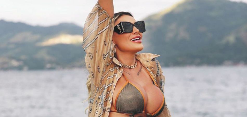 Andressa Urach diz ter sido pedida em casamento com condição inusitada